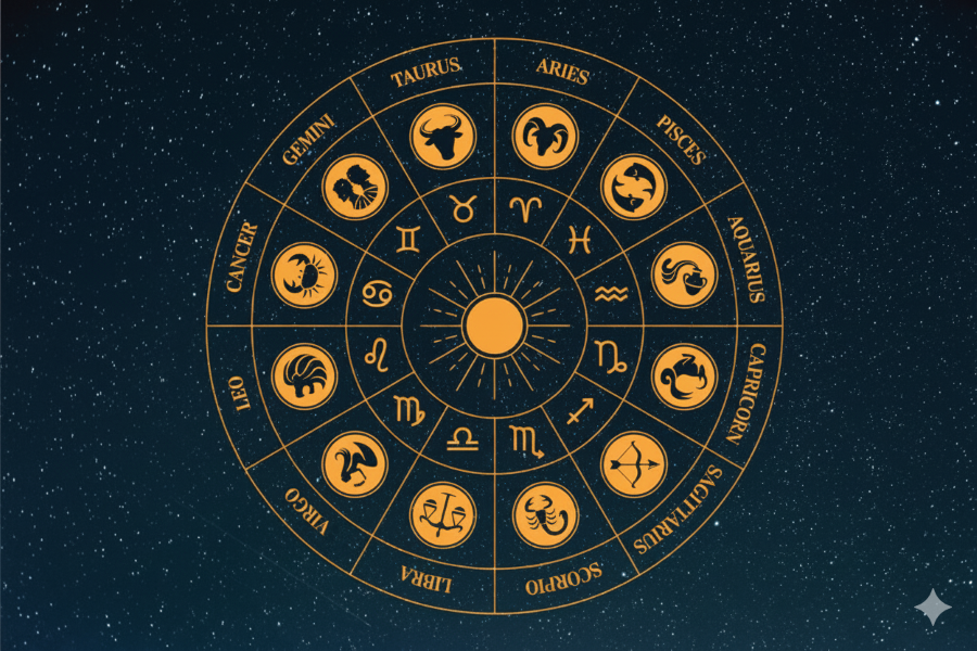 Zodiac Chart Illustration